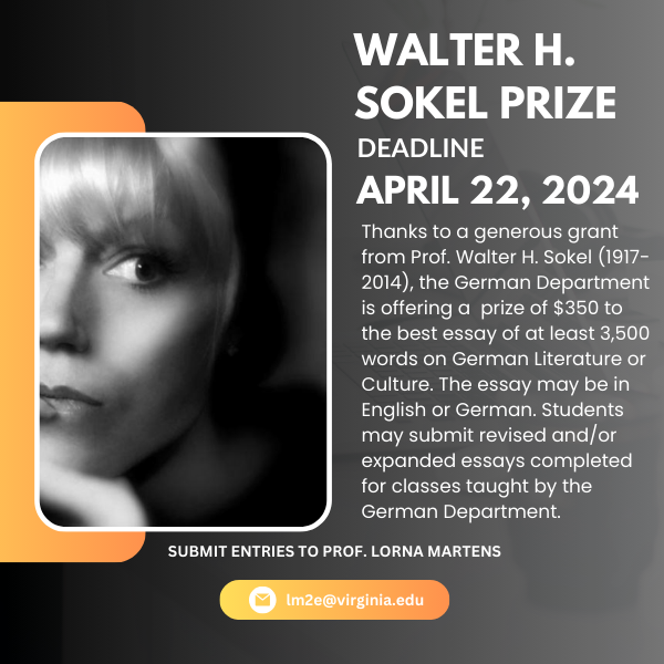 Walter H. Sokel Prize
