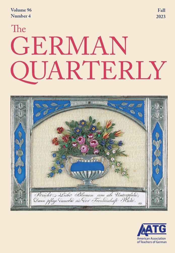 The German Quaterly