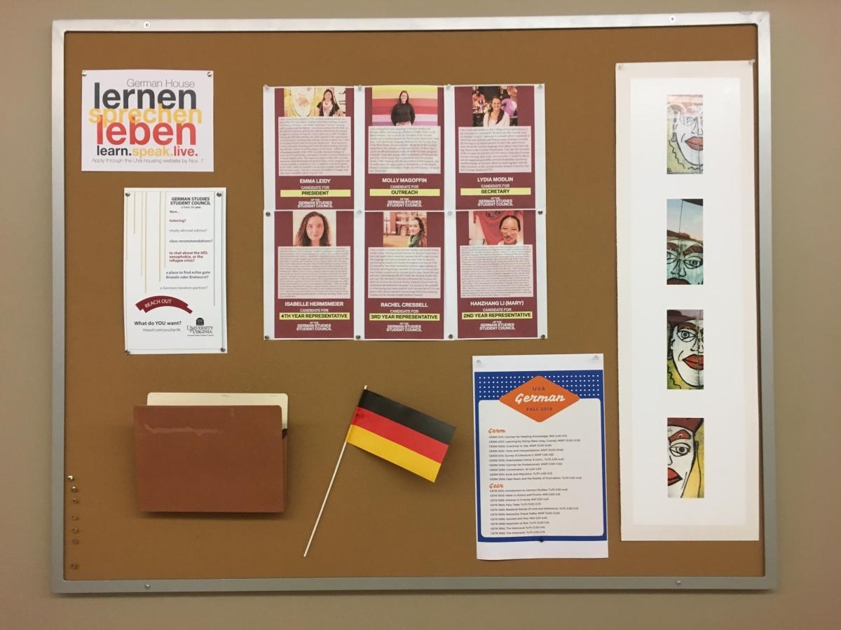 German bulletin board