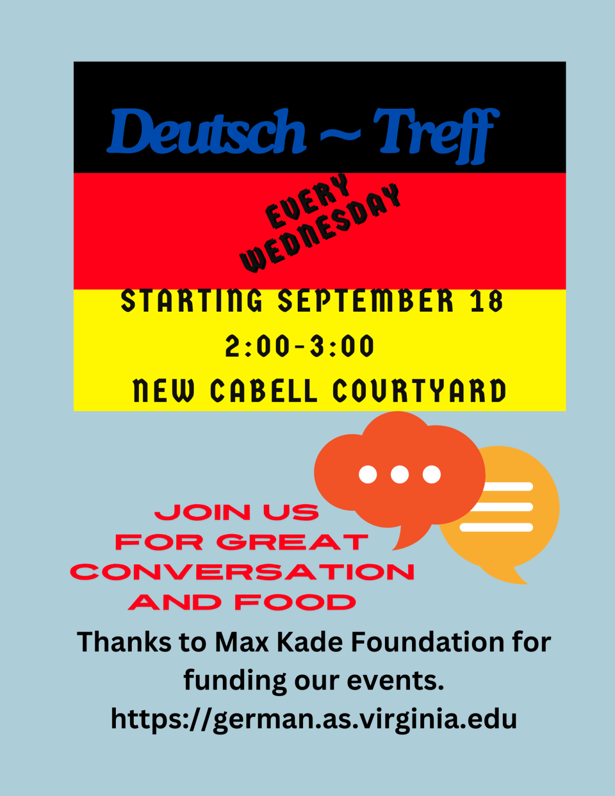 Deutsch-treff 2024 flyer