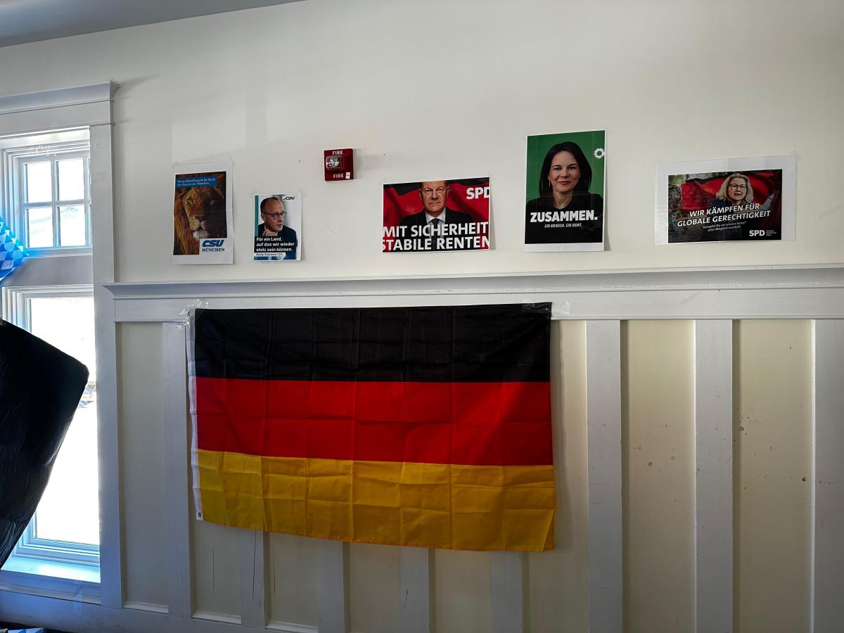 Shea House ~ German Election Day