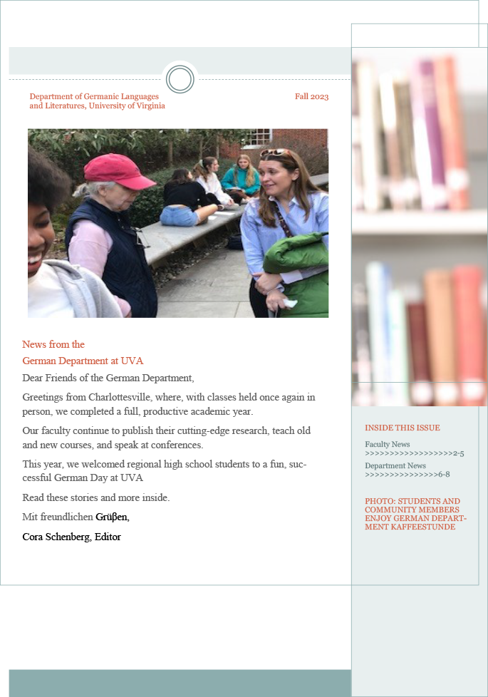 German Newsletter Fall 2023